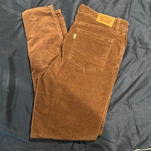 Brown corduroy Levi